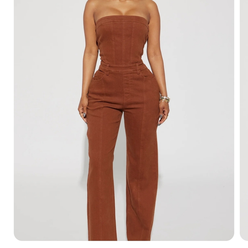 Cognac Jumpsuit